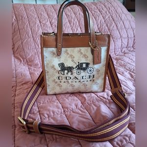 Coach Leatherware - Field Tote 22 Horse and Carriage Badge.